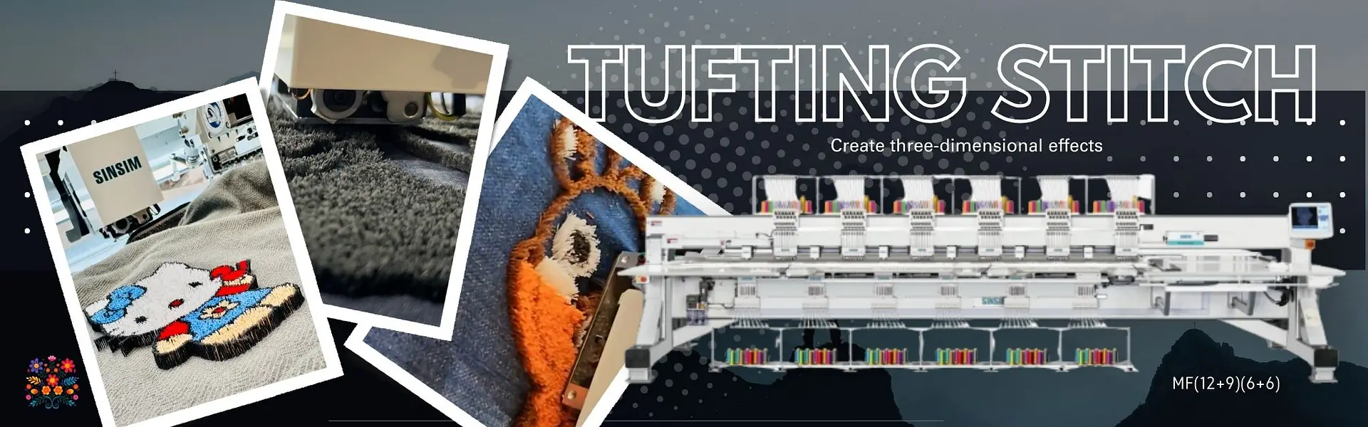 Sinsim Export Flat Embroidery Machine