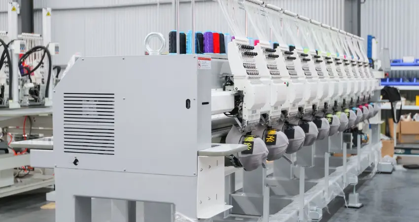 Sinsim Cap/Tubular Embroidery Machine