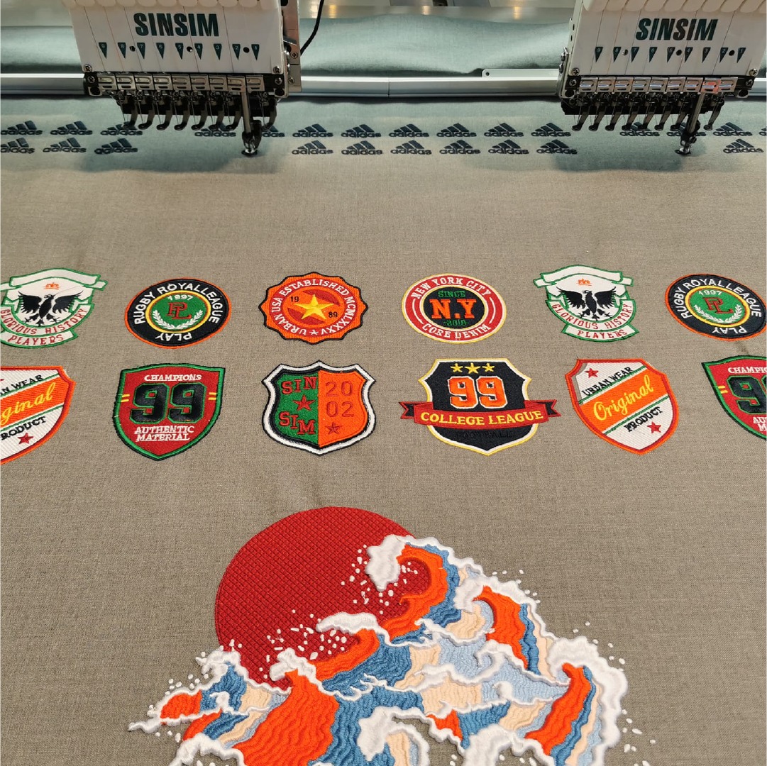 Flat Embroidery Machine